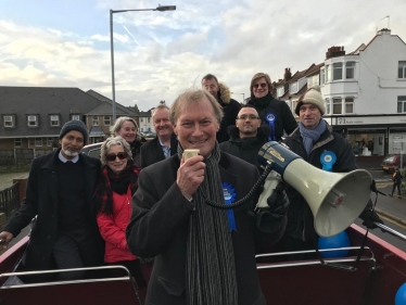 Sir David Amess thanks constituents for re-electing him